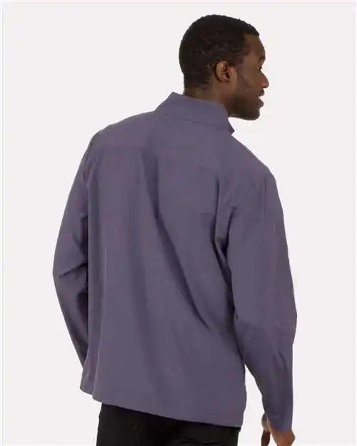 Boxercraft Bm5206 Quarter-zip Stretch Pullover - Mystic