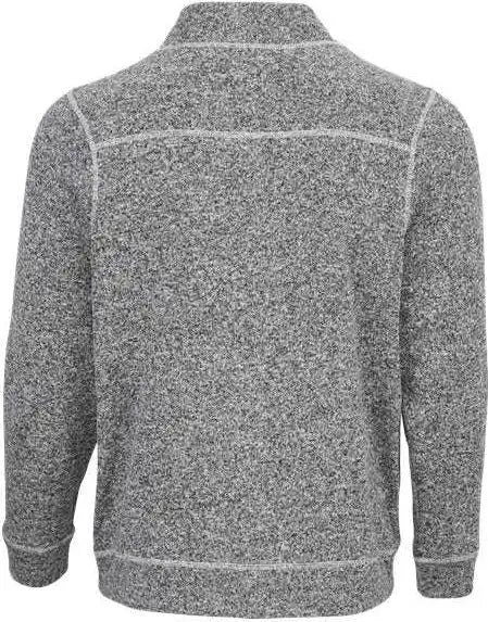 Boxercraft Bm5207 Alpine Quater-zip Pullover - Black Heather