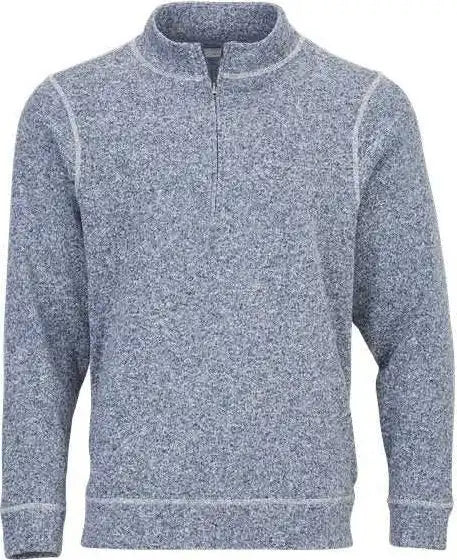 Boxercraft Bm5207 Alpine Quater-zip Pullover - Navy Heather