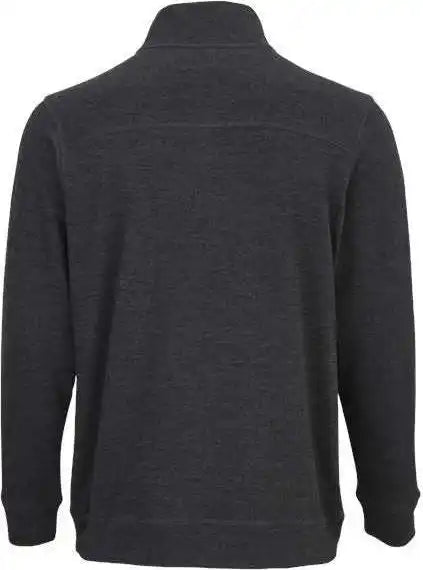 Boxercraft Bm5209 French Terry Button Pullover - Charcoal Heather