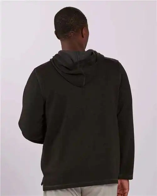 Boxercraft Bm5301 Baja Pullover - Black Charcoal Heather