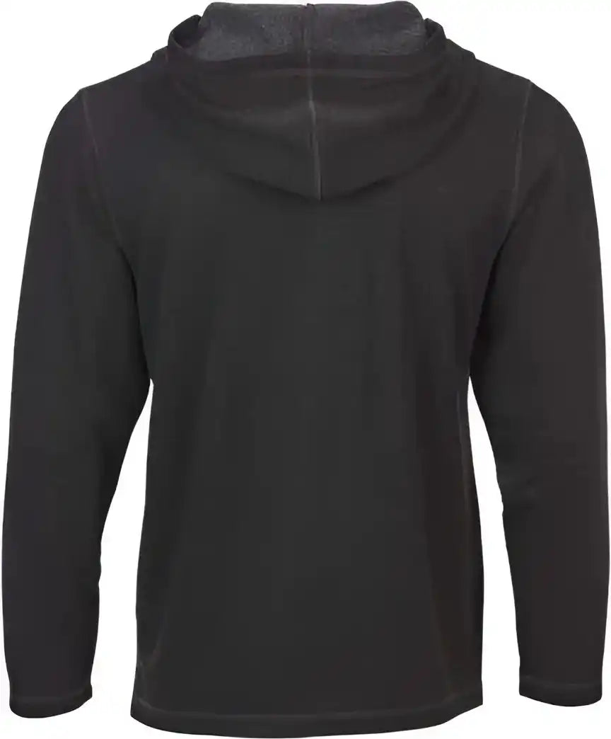 Boxercraft Bm5301 Baja Pullover - Black Charcoal Heather