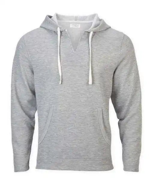 Boxercraft Bm5301 Baja Pullover Oxford Heather
