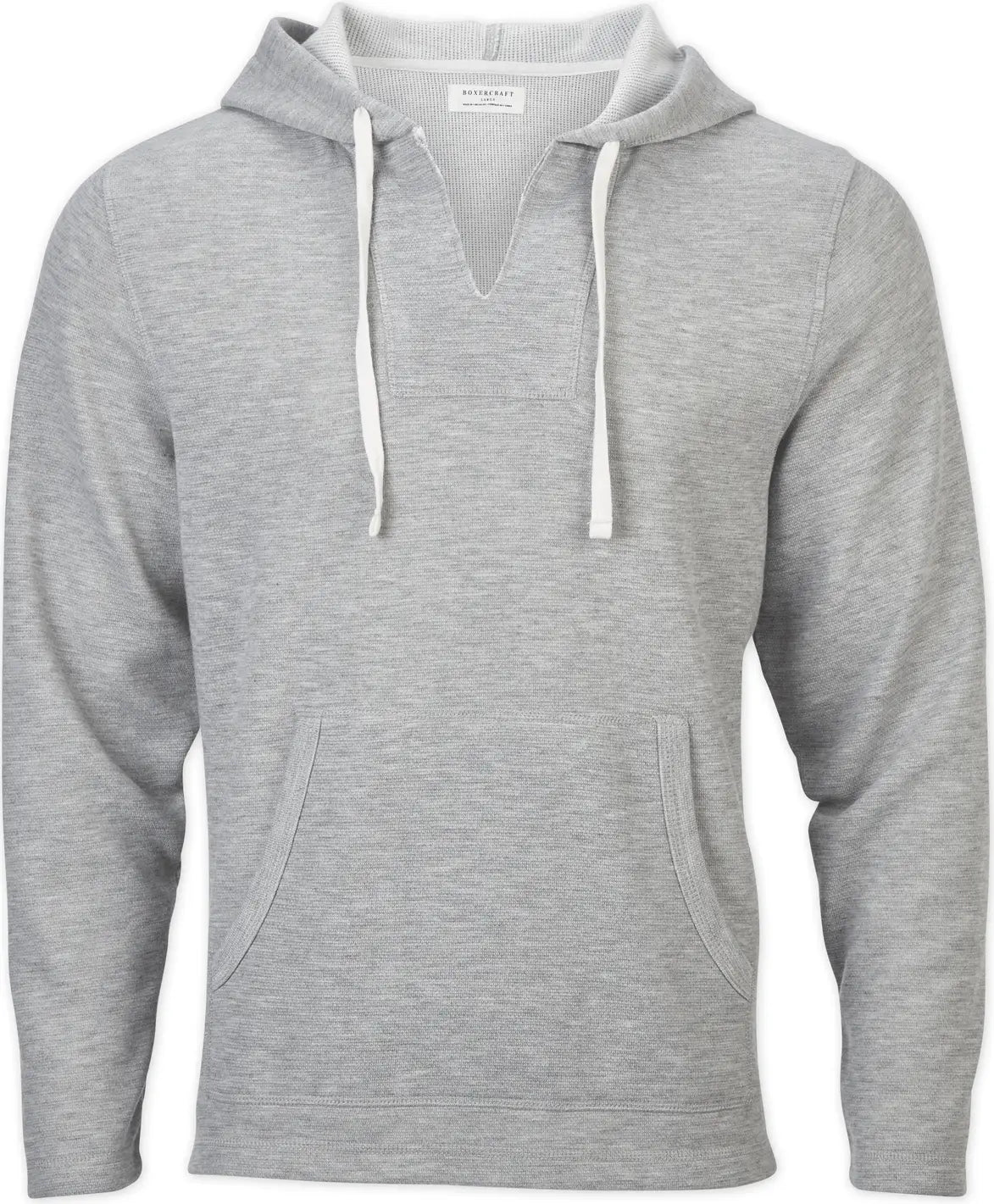 Boxercraft Bm5301 Fleece Baja Pullover - Oxford Heather - Gray / Adult Xs
