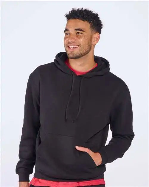 Boxercraft Bm5302 Fleece Hooded Pullover - Black