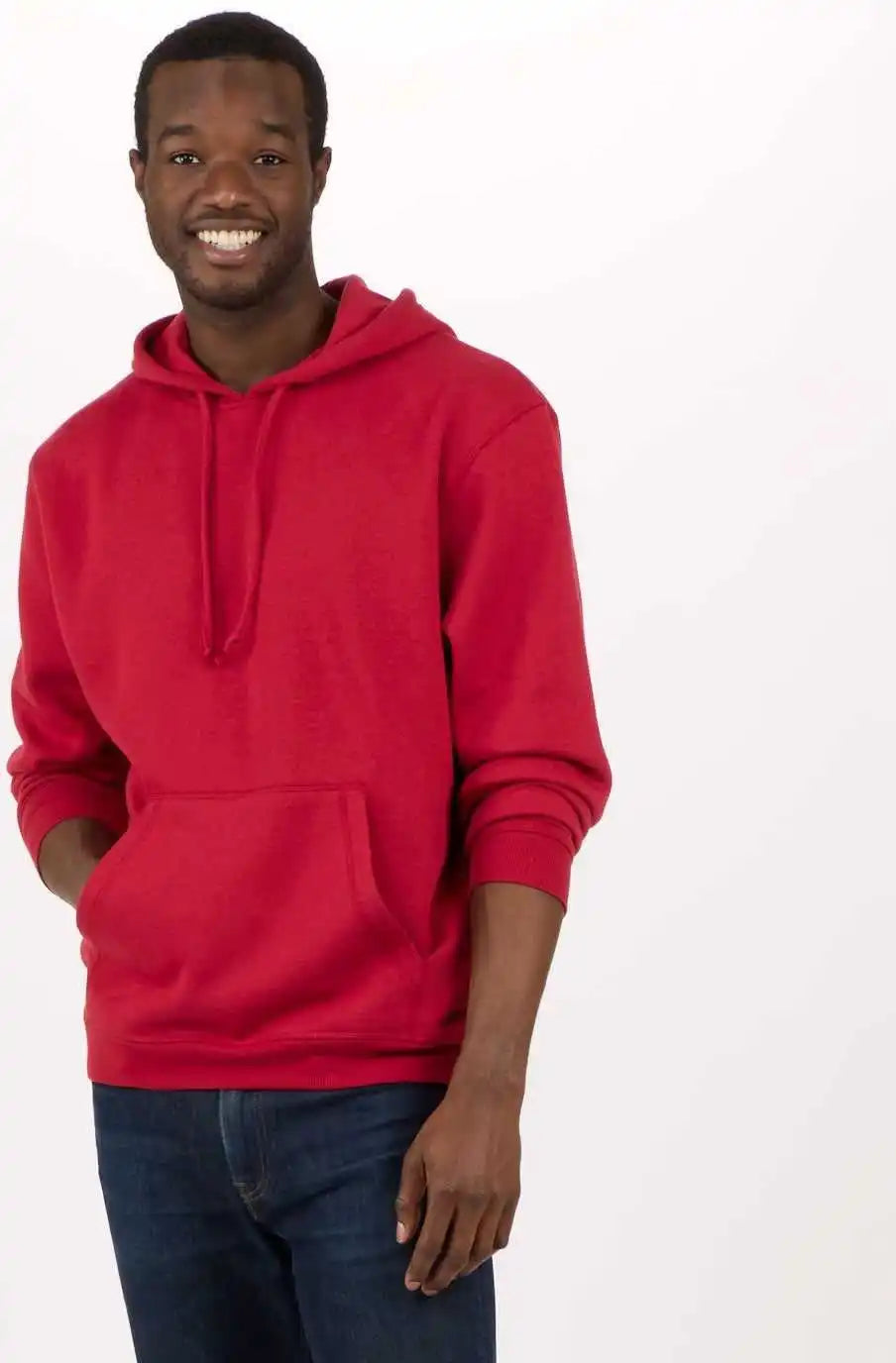 Boxercraft Bm5302 Fleece Hooded Pullover - Brick Red