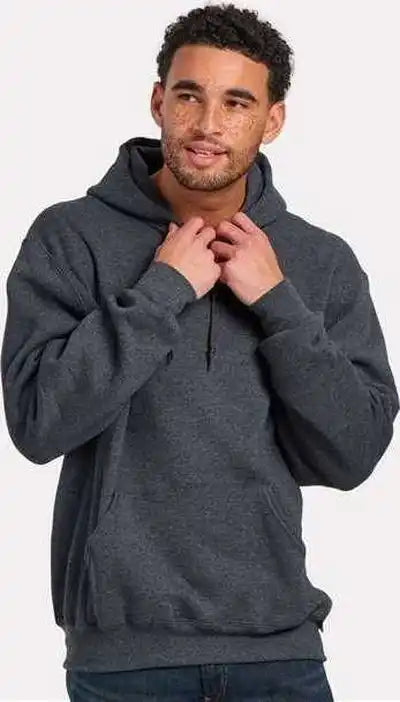 Boxercraft Bm5302 Fleece Hooded Pullover - Charcoal Heather