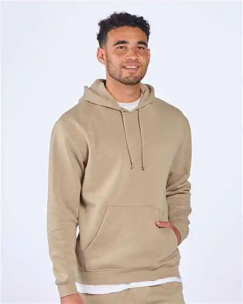 Boxercraft Bm5302 Fleece Hooded Pullover Latte