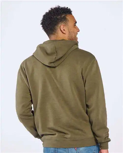 Boxercraft Bm5302 Fleece Hooded Pullover - Olive