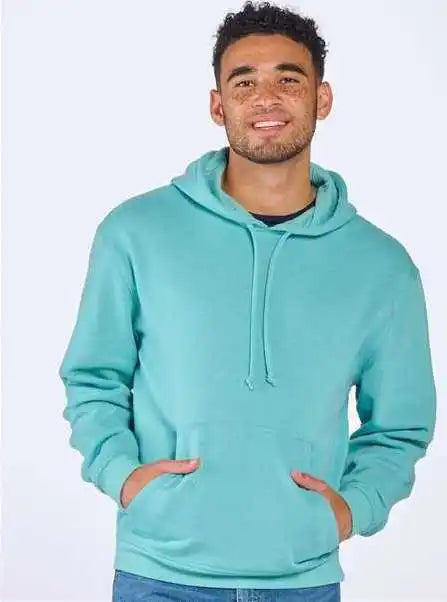 Boxercraft Bm5302 Fleece Hooded Pullover - Saltwater
