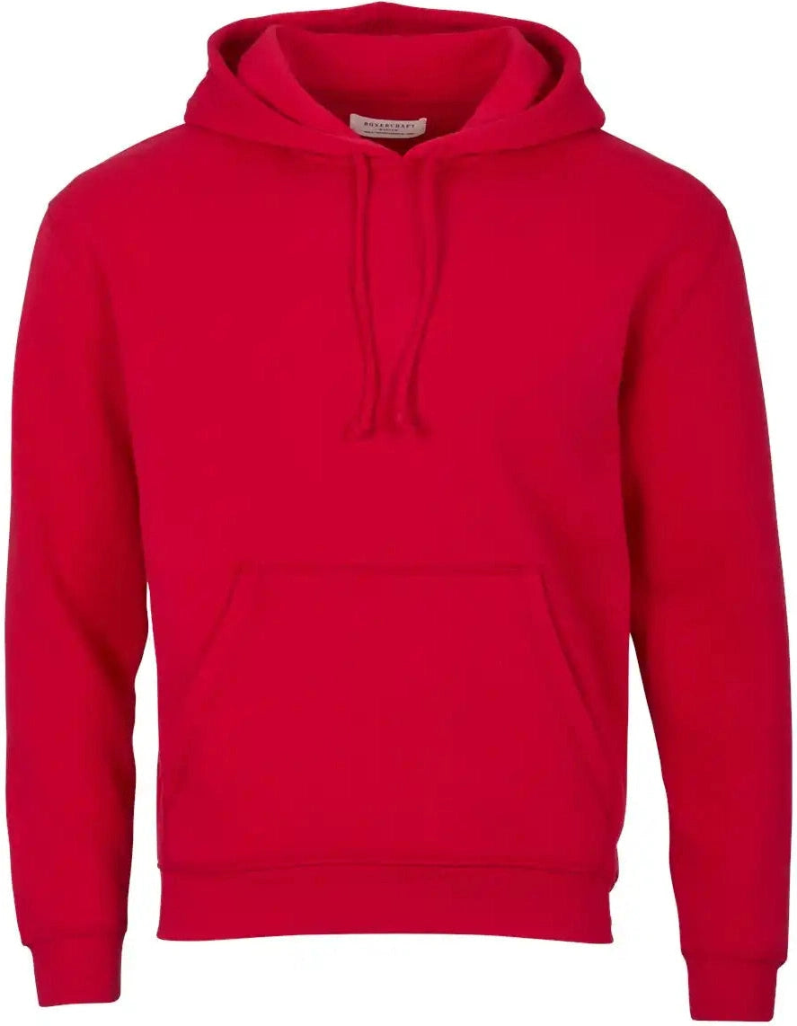 Boxercraft Bm5302 Fleece Hooded Pullover - True Red - Xs