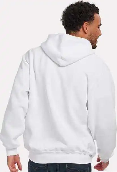 Boxercraft Bm5302 Fleece Hooded Pullover - White