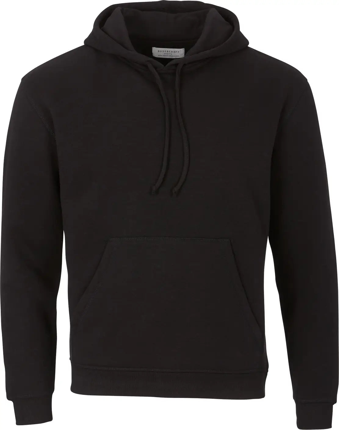 Boxercraft Bm5302 Fleece Hoodie - Black - Adult Xs