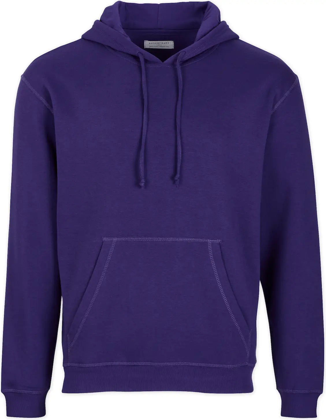 Boxercraft Bm5302 Fleece Hoodie - Purple - Adult Xs