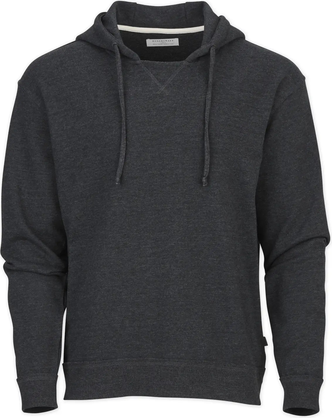 Boxercraft Bm5303 French Terry Hoodie - Charcoal Heather - Dark Gray / Adult Xs