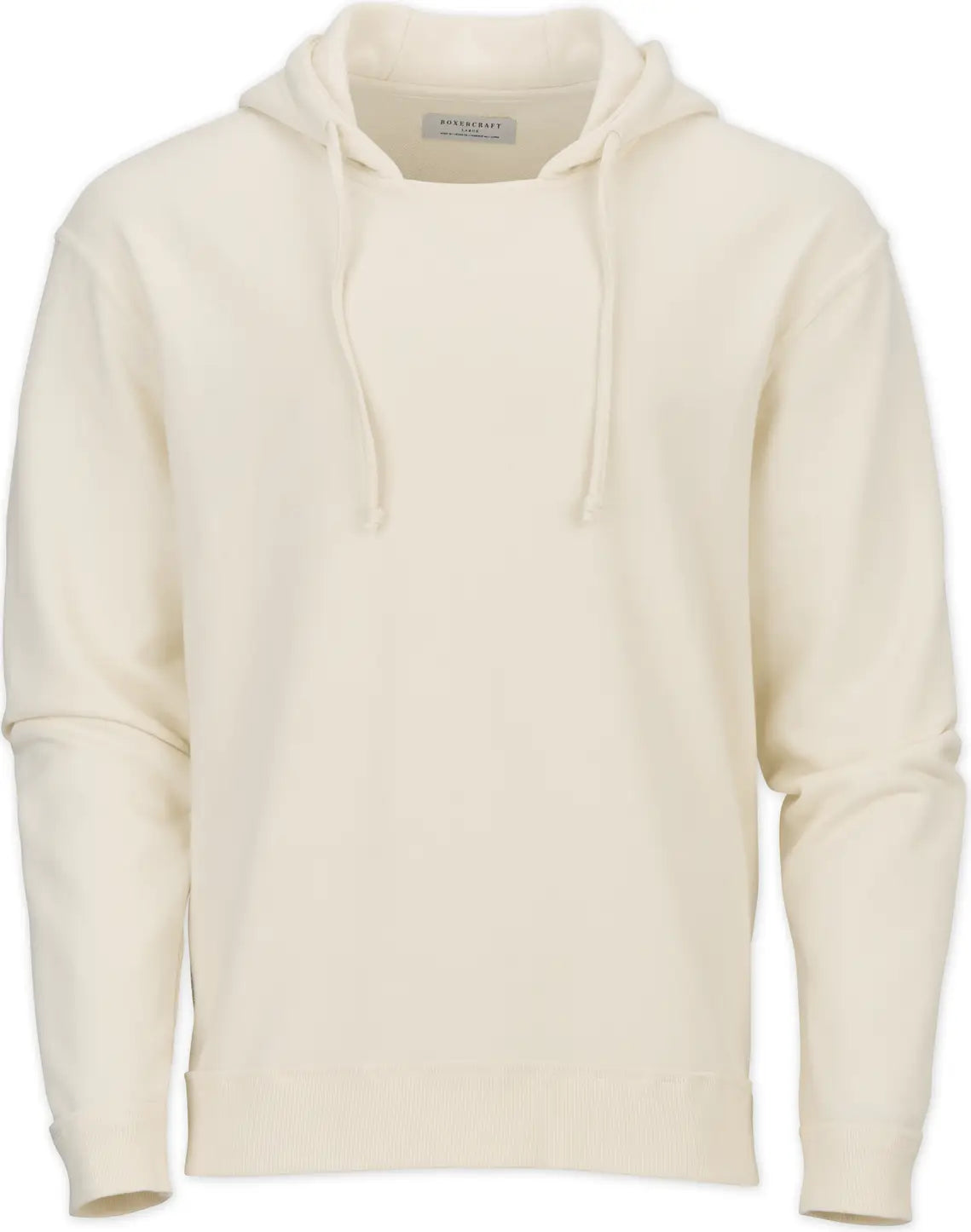 Boxercraft Bm5303 French Terry Hoodie - Natural