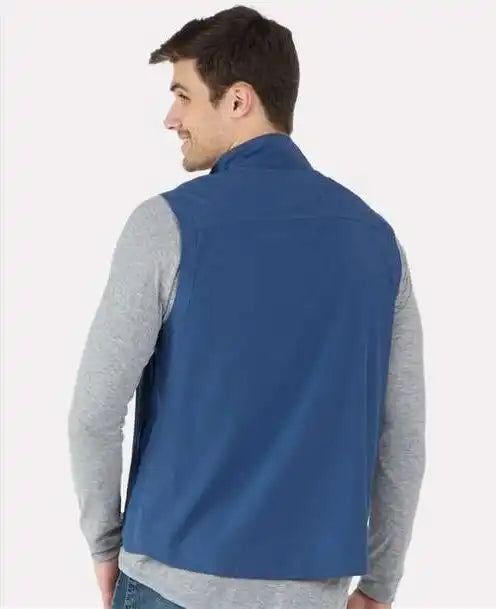 Boxercraft Bm5502 Stretch Woven Vest - Indigo
