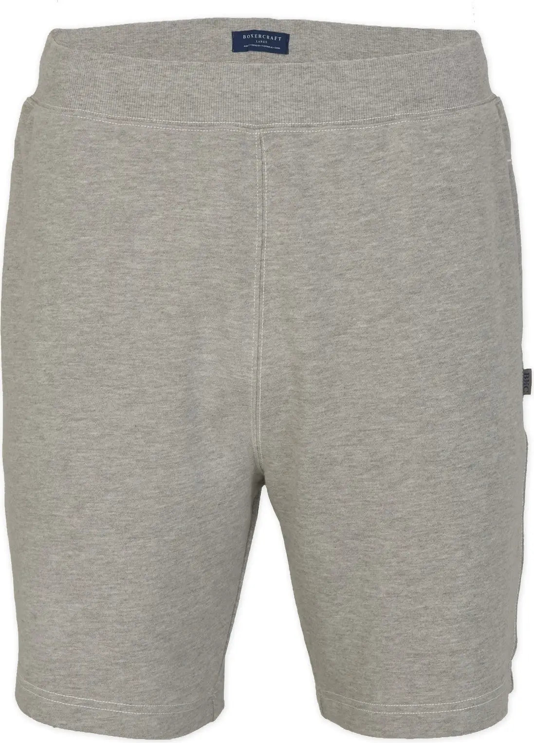 Boxercraft Bm6501 Men’s French Terry Short - Oxford Heather - Gray / Adult Xs