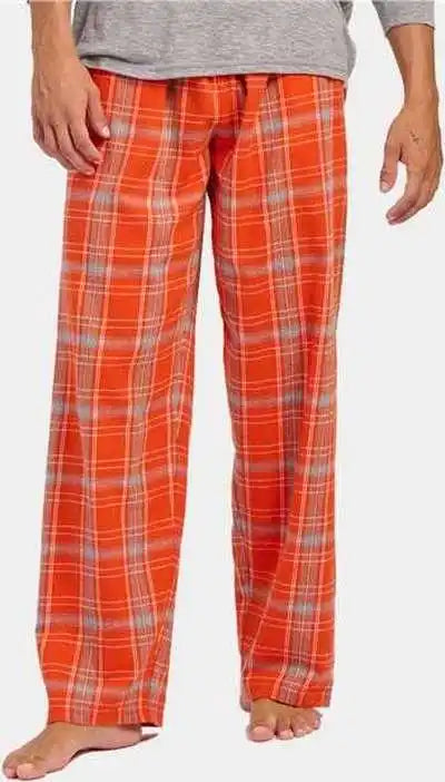 Boxercraft Bm6624 Harley Flannel Pants Burnt Orange Kingston
