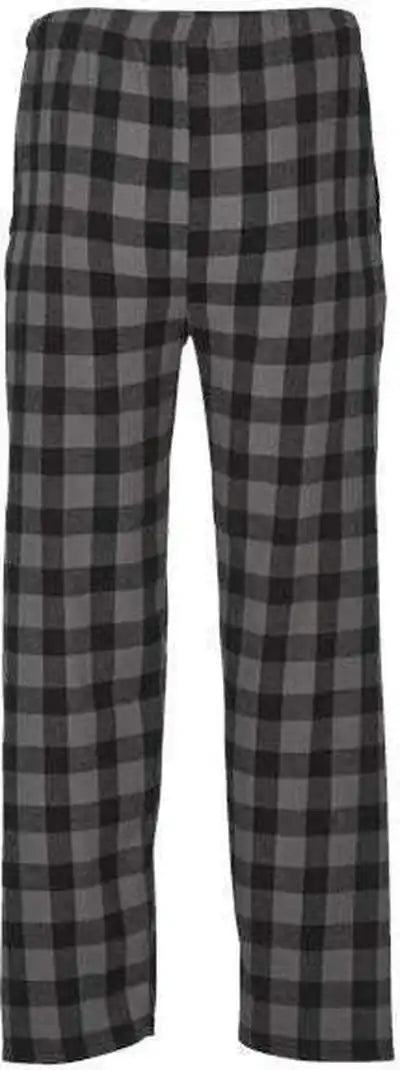 Boxercraft Bm6624 Harley Flannel Pants Charcoal Black Buffalo