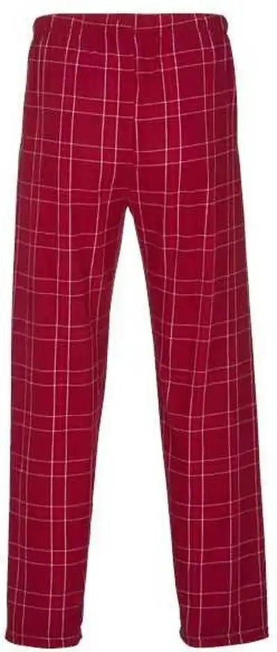 Boxercraft Bm6624 Harley Flannel Pants - Crimson Field Day Plaid