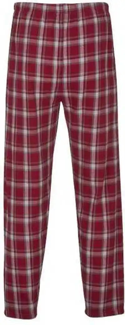 Boxercraft Bm6624 Harley Flannel Pants Heritage Garnet Plaid