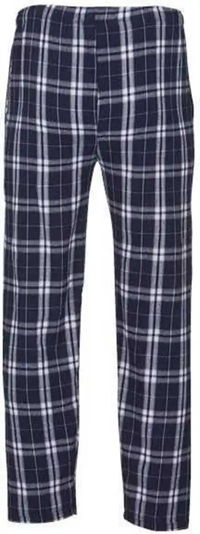 Boxercraft Bm6624 Harley Flannel Pants Navy Silver