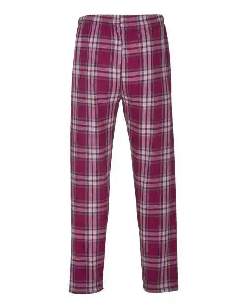 Boxercraft Bm6624 Harley Flannel Pants - Orchid Metro Plaid