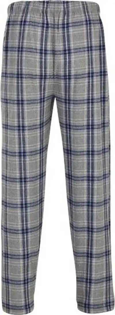 Boxercraft Bm6624 Harley Flannel Pants - Oxford Heather Navy Kingston