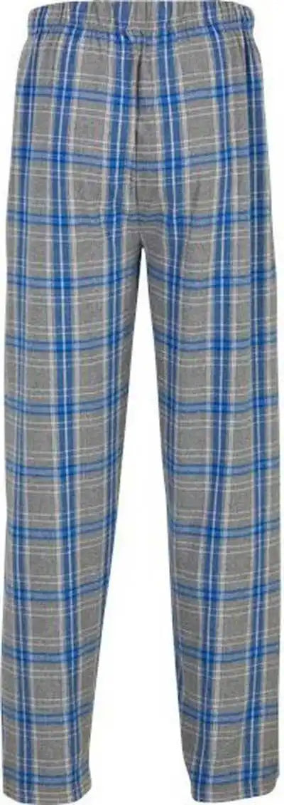 Boxercraft Bm6624 Harley Flannel Pants - Oxford Heather Royal Kingston