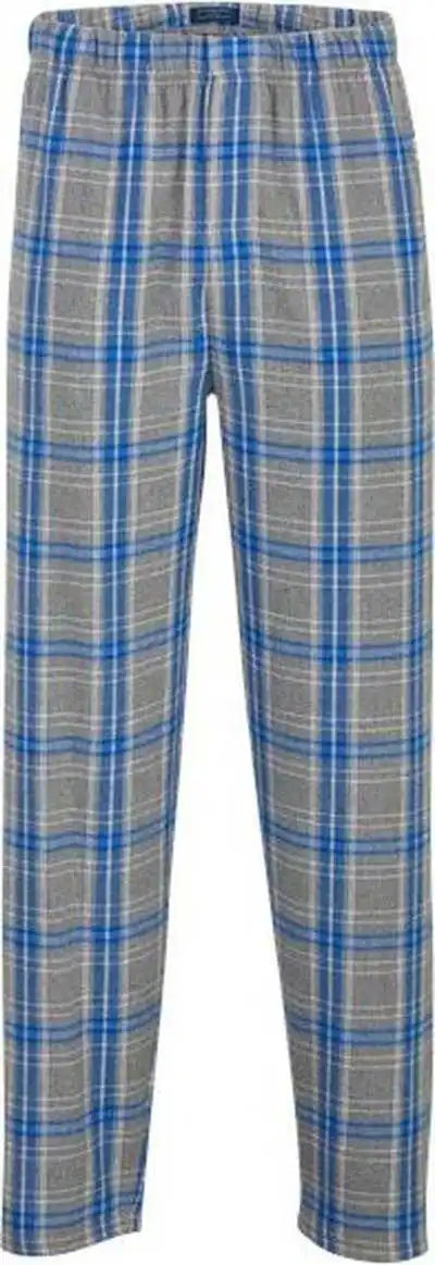 Boxercraft Bm6624 Harley Flannel Pants - Oxford Heather Royal Kingston