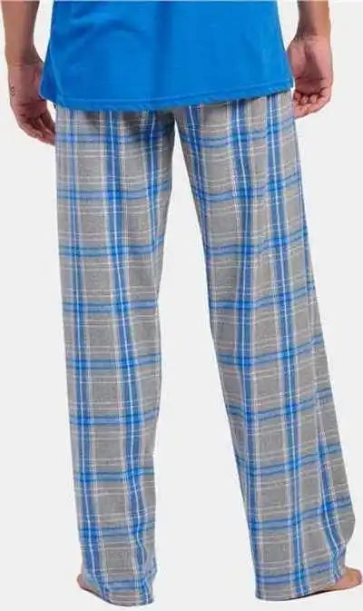 Boxercraft Bm6624 Harley Flannel Pants - Oxford Heather Royal Kingston