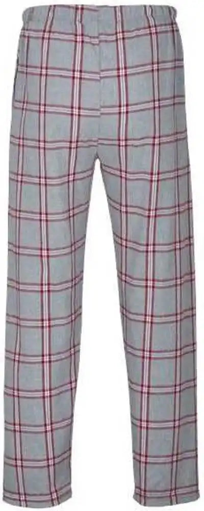 Boxercraft Bm6624 Harley Flannel Pants - Oxford Red Tomboy Plaid