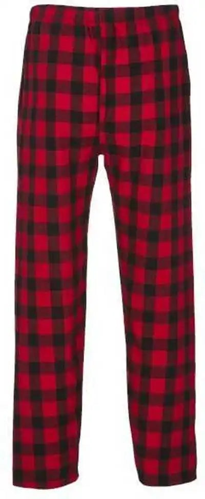 Boxercraft Bm6624 Harley Flannel Pants - Red Black Buffalo