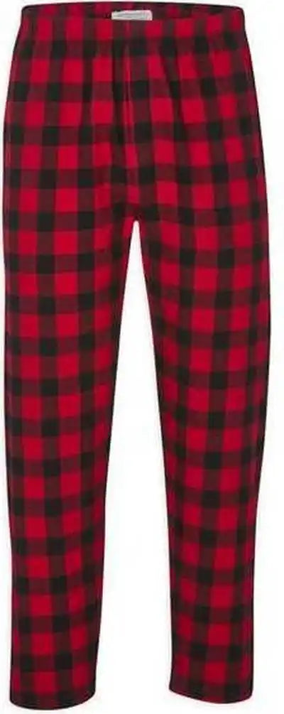Boxercraft Bm6624 Harley Flannel Pants Red Black Buffalo