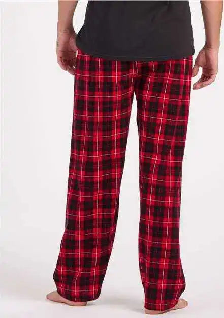 Boxercraft Bm6624 Harley Flannel Pants Red Black Plaid