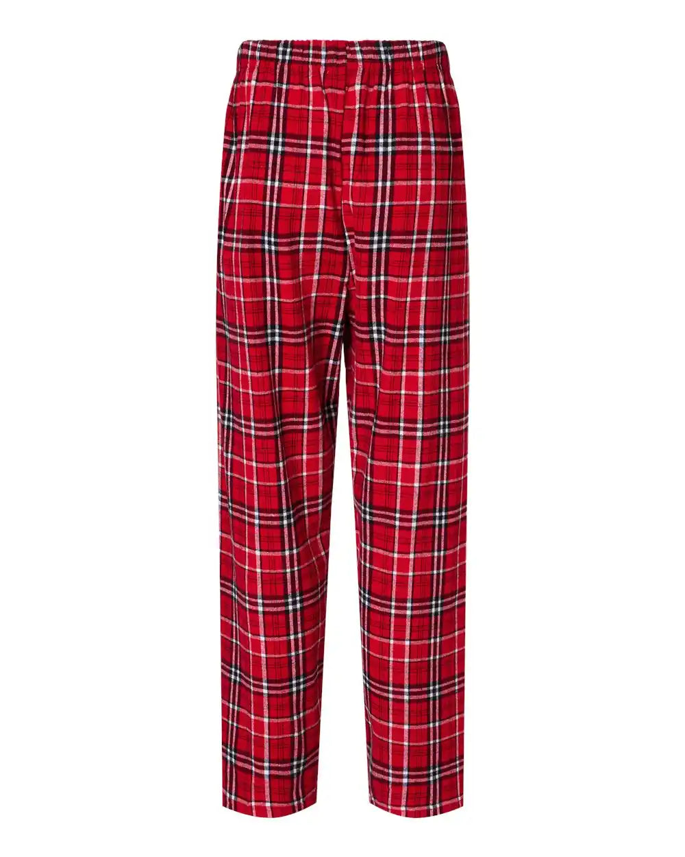 Boxercraft Bm6624 Harley Flannel Pants - Red White - Red/ / Xs