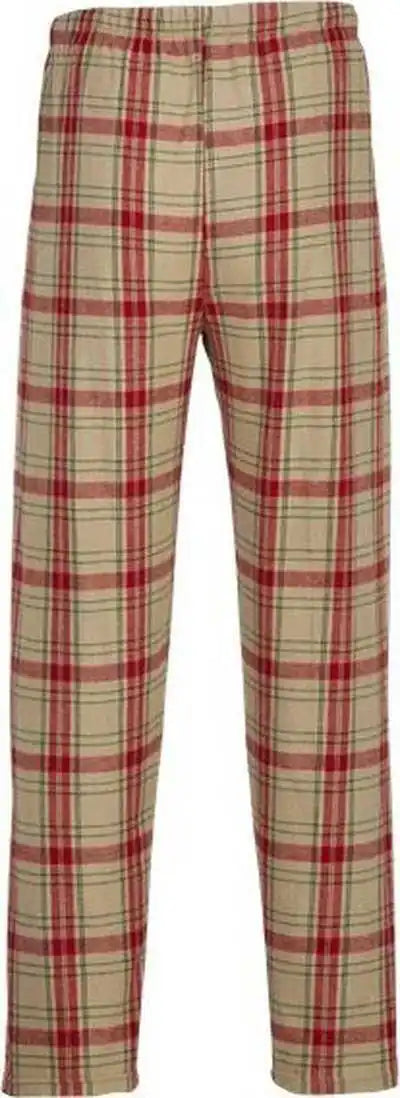 Boxercraft Bm6624 Harley Flannel Pants - Reindeer Plaid