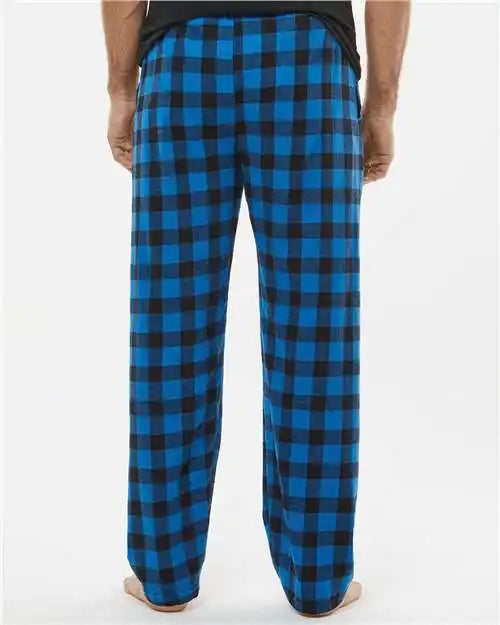 Boxercraft Bm6624 Harley Flannel Pants - Royal Black Buffalo