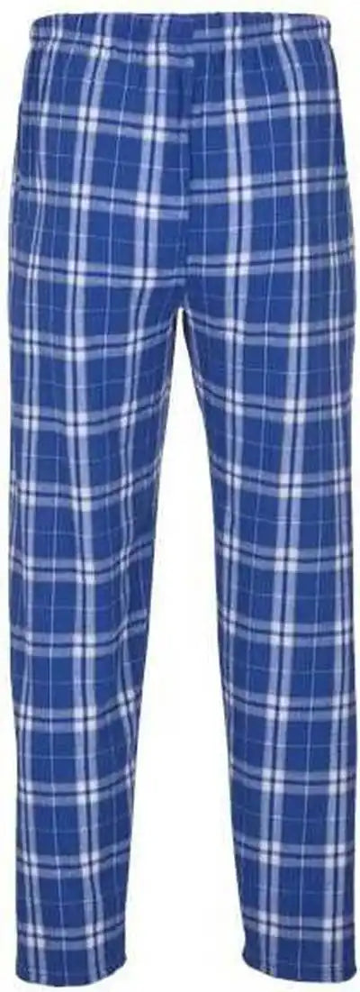 Boxercraft Bm6624 Harley Flannel Pants Royal Silver
