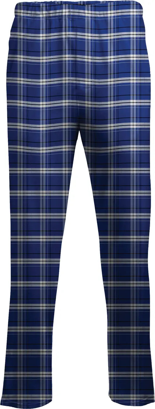 Boxercraft Bm6624 Mens Harley Flannel Pant F20/f29 - E.roy Carng Pld - Royal / Adult Xs