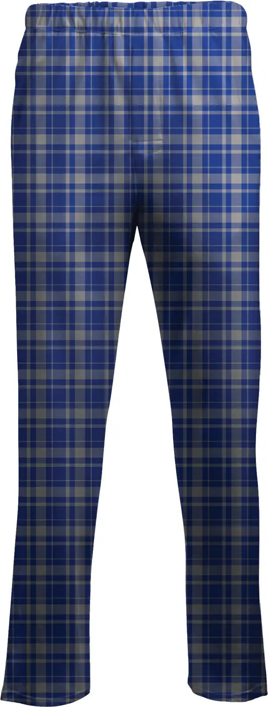 Boxercraft Bm6624 Mens Harley Flannel Pant F20/f29 - Ec Roy Jrdn Pld - Royal / Adult Xs