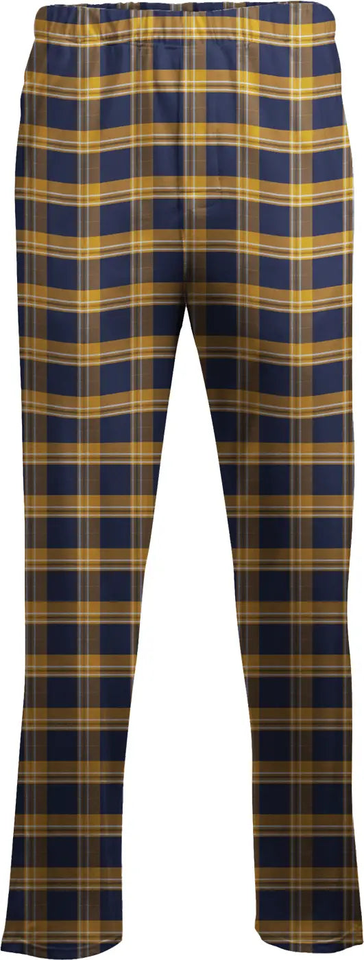 Boxercraft Bm6624 Mens Harley Flannel Pant F20/f29 - Navgld Mcintosh - Black Tan / Adult Xs