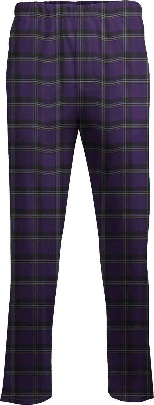 Boxercraft Bm6624 Mens Harley Flannel Pant F20/f29 - Purple Mcintosh - Adult Xs