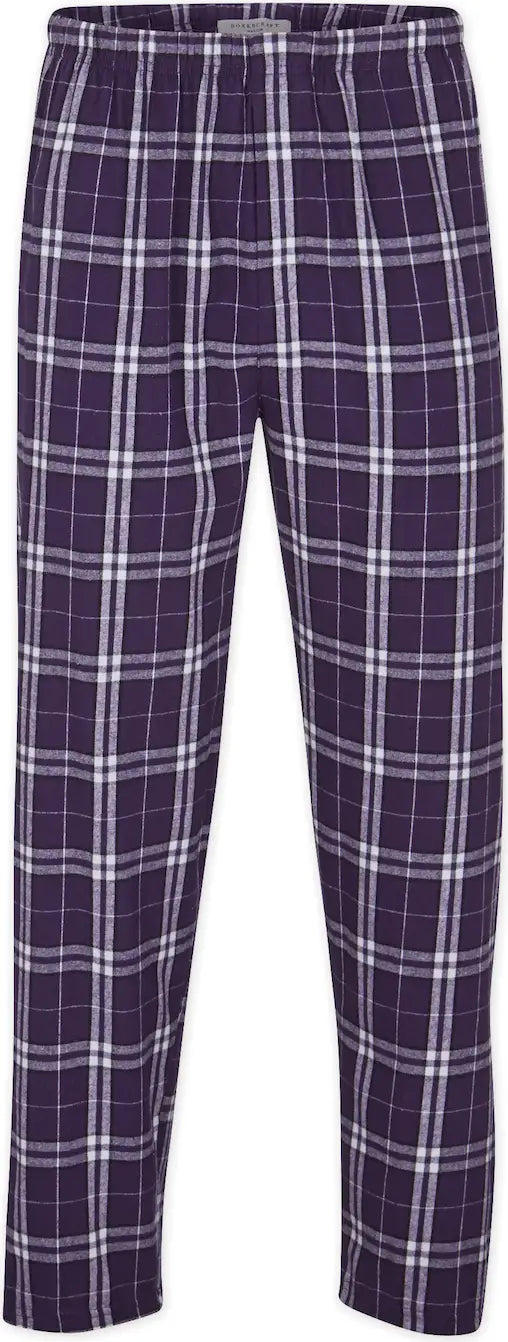 Boxercraft Bm6624 Mens Harley Flannel Pant F20/f29 - Purple White Plaid - Adult Xs
