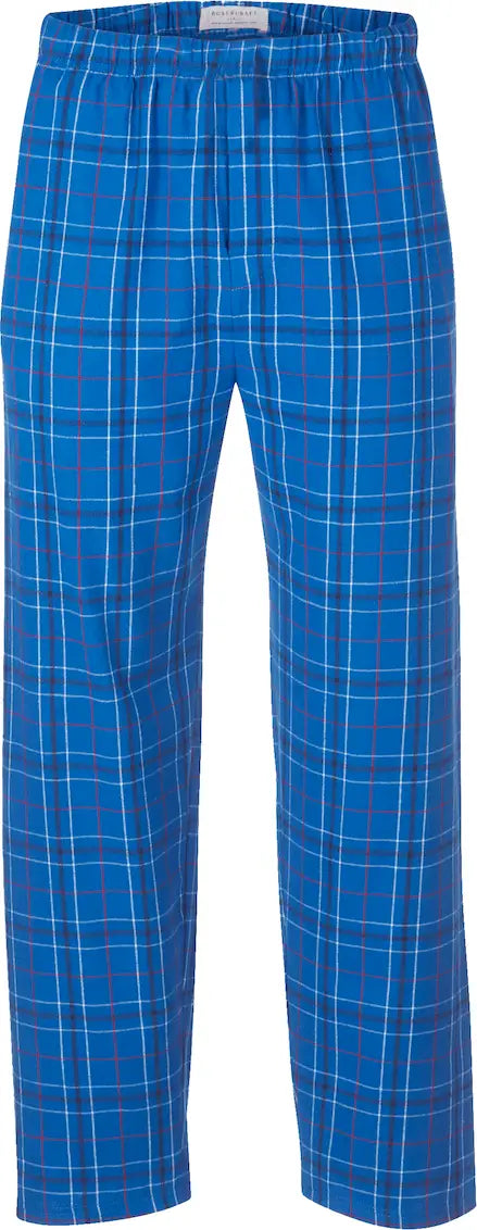 Boxercraft Bm6624 Mens Harley Flannel Pant F20/f29 - Royal Field Day - Adult Xs
