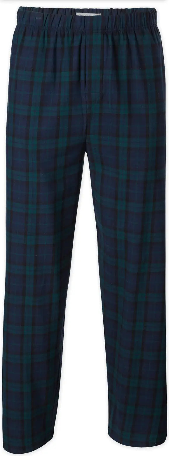 Boxercraft Bm6624 Mens Harley Flannel Pant F20/f29 - Scottish Tartan - Forest Black / Adult Xs
