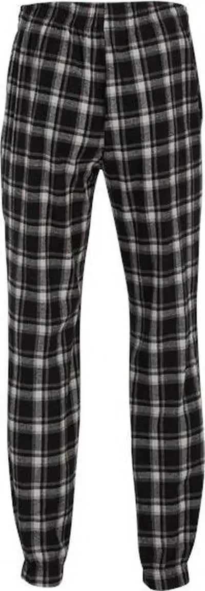 Boxercraft Bm6625 Flannel Joggers - Heritage Black Plaid