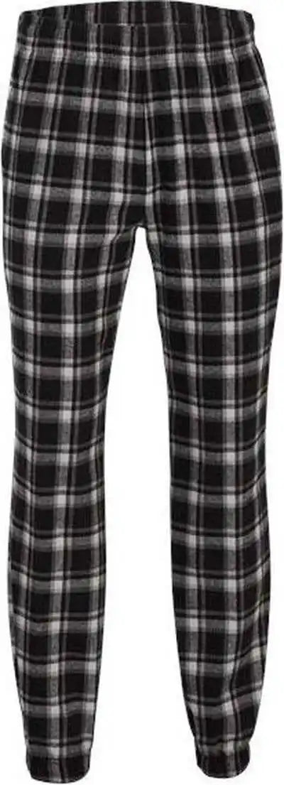 Boxercraft Bm6625 Flannel Joggers - Heritage Black Plaid