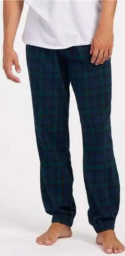 Boxercraft Bm6625 Flannel Joggers - Scottish Tartan
